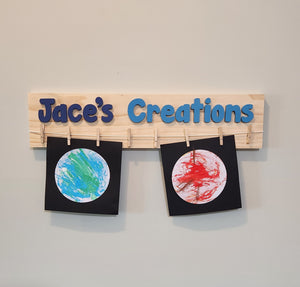 Kid's Creations Sign